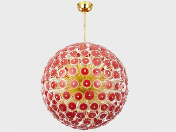 SUPERNOVA DELUXE - Murano glass chandelier by Sogni Di Cristallo - view 2